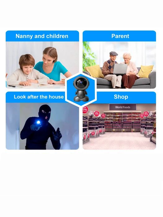 Smart Net Camera V380 умная Wi-Fi камера Доставка есть!