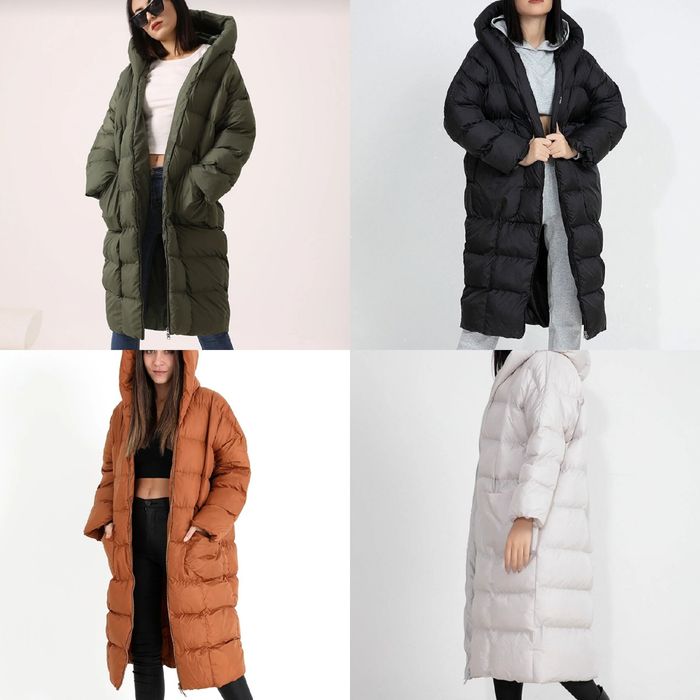 Дълго дамско зимно яке