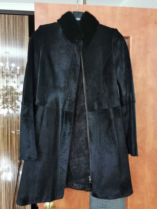 Пальту из меха кенгуру