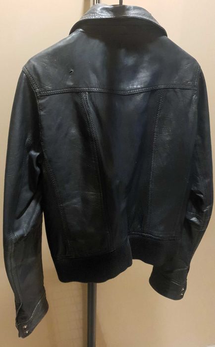 Geacă de Piele Zara TRF dama – Stil Biker/Military , M - S