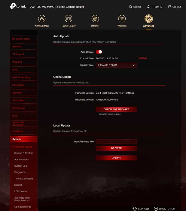 Router Gaming Wireless TP-Link Archer AX11000, Wi-Fi 6, Tri-Band