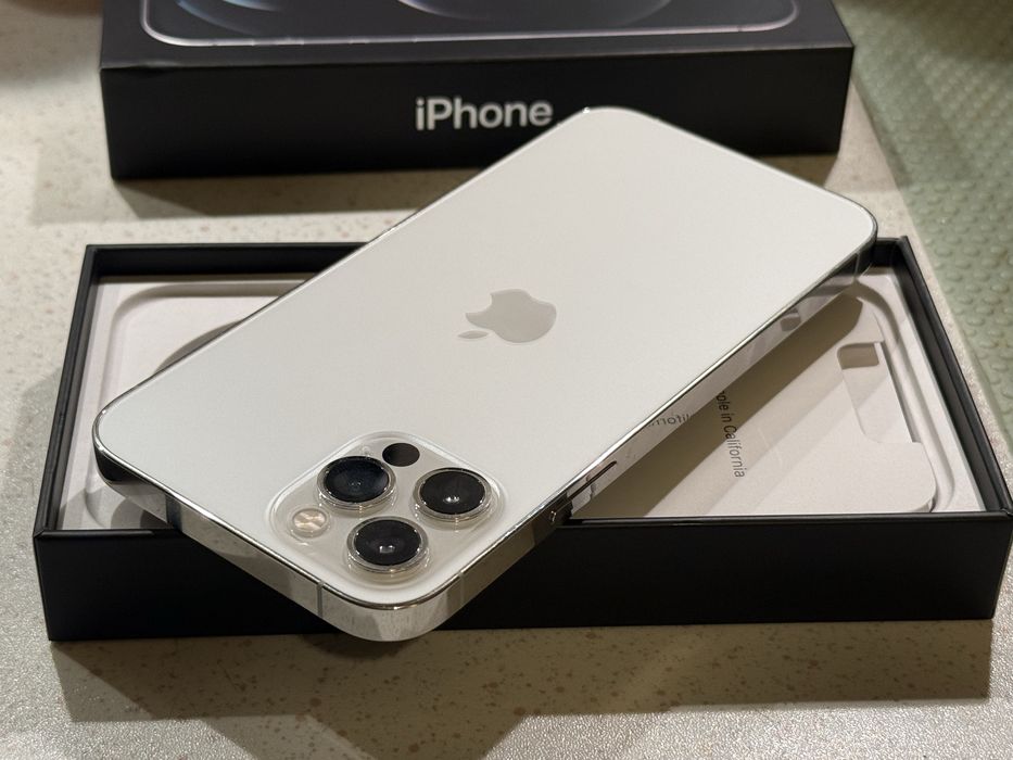 iPhone 12 Pro 128GB Silver (Бял) – Перфектен