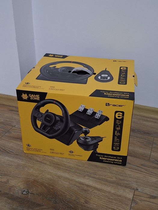 Volan gaming Tracer SimRace 6 in 1