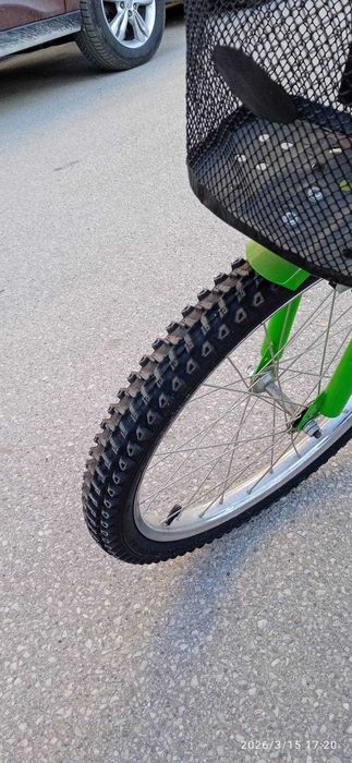 Детски колело BMX зелено