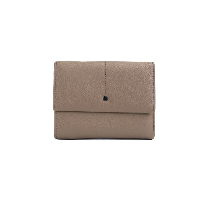 portofel piele naturala posete fagaras taupe
