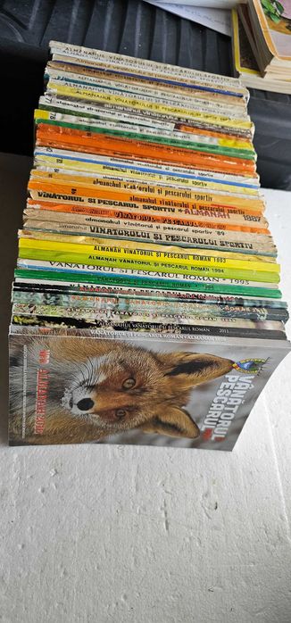 Almanahul Vanatorului si Pescarului Sportiv , 36 de bucati .