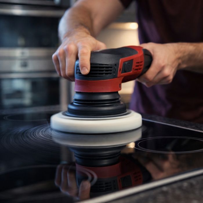 Полировка индукционной плиты