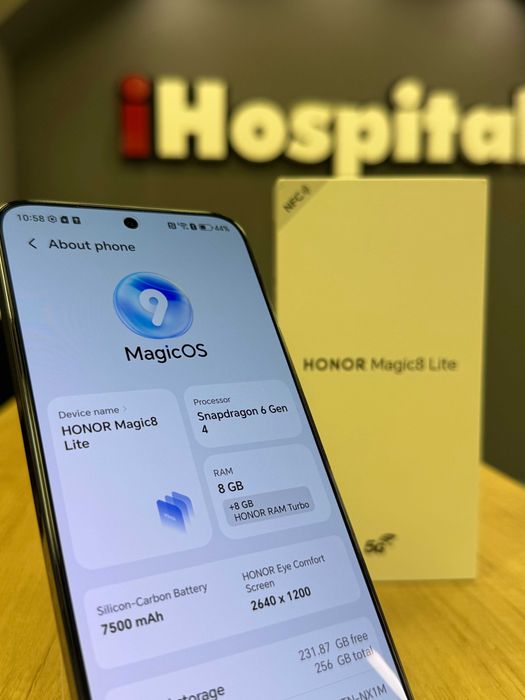 Honor Magic8 Lote Negru 256GB #14004