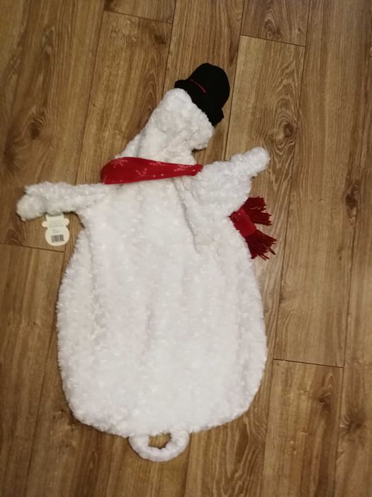 Costum de om de zăpadă , bebici 0-9 luni