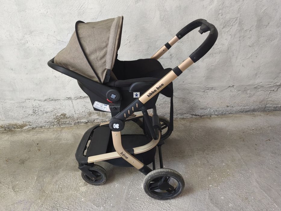 Комбинирана бебешка количка 3 в 1 KikkaBoo Irene
