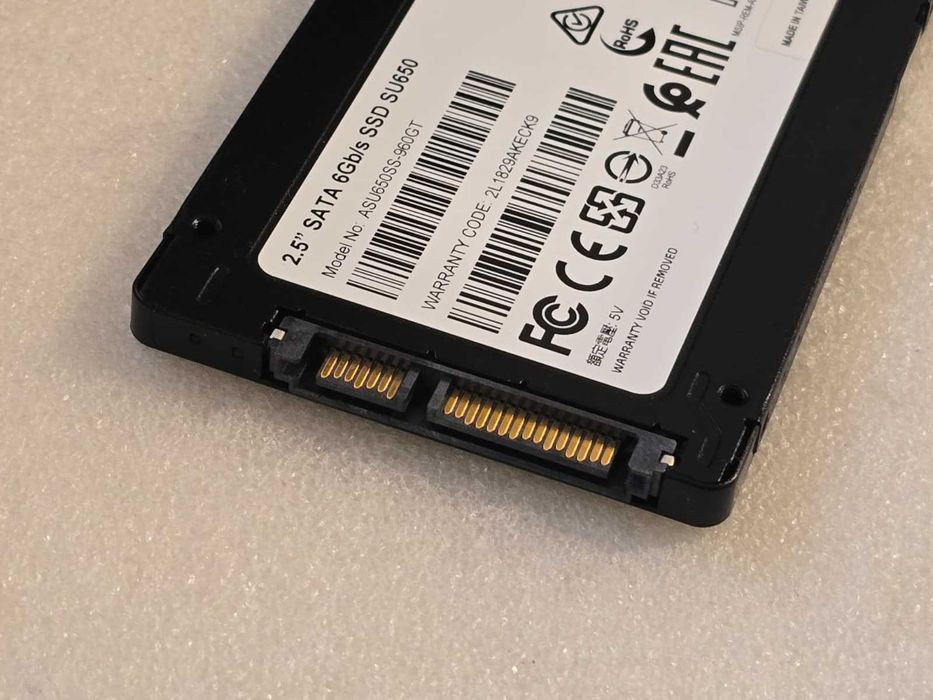 SSD Solid State Drive Adata SU650 960GB 2.5" Sata III 6Gb/s ASU650SS-960GT