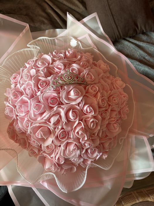 Букет от вечни рози