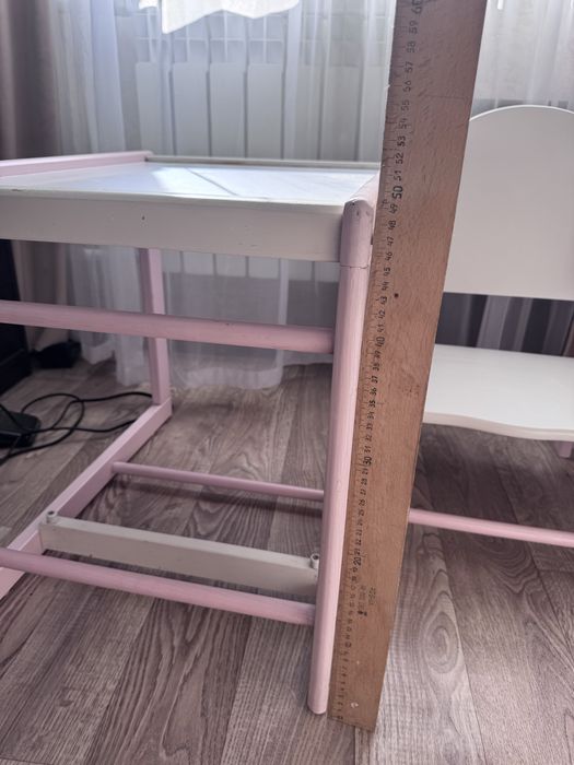Продам эко стол и стул детский