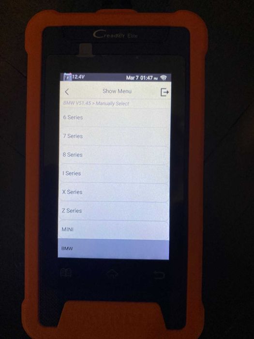 Tester Diagnoza BMW tableta inclusa, codari, functii speciale, update