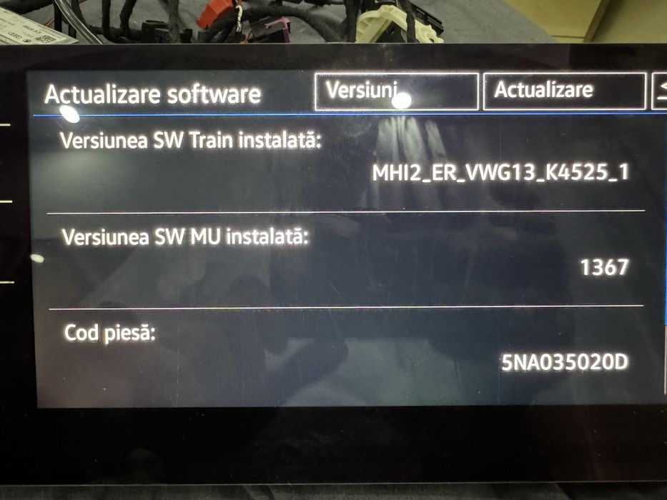 Set unitate MIB2 Harman + display 9.2” retrofit Volkswagen