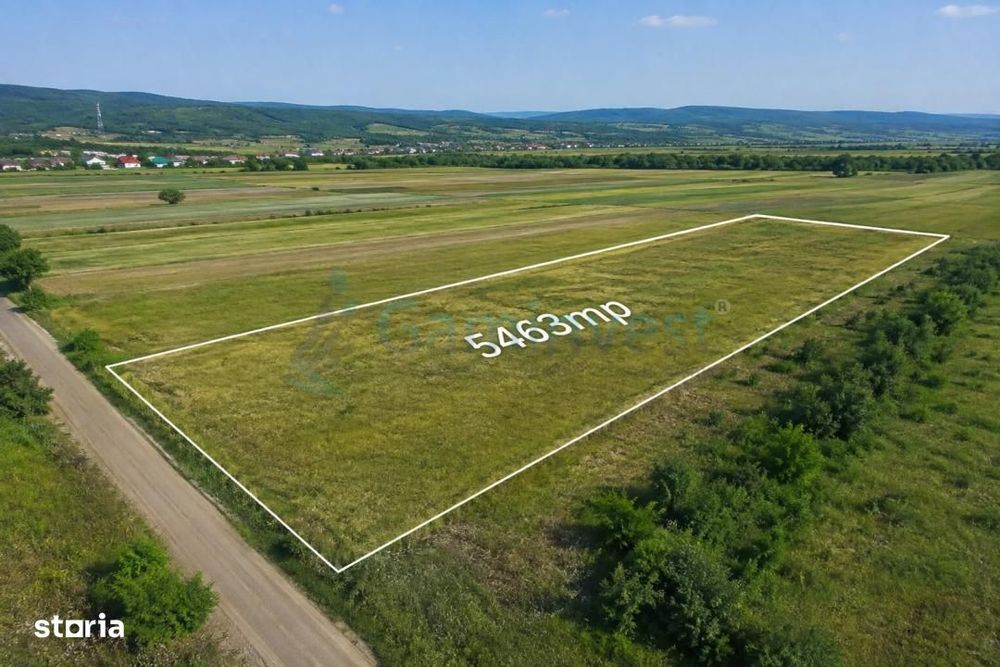 Teren extravilan de vanzare in comuna Tileagd, Bihor,Gaminvest,V4674C