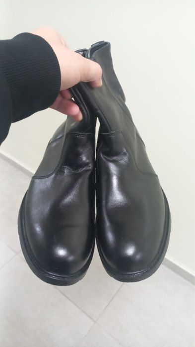 Сапоги военные зимние