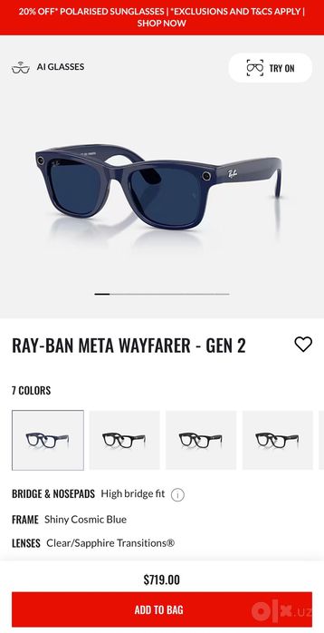 Ray Ban meta Gen 2