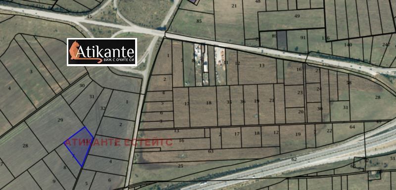 Продава се Парцел в София, Филиповци - 4498 кв.м за 40 €/кв.м - Снимка #1