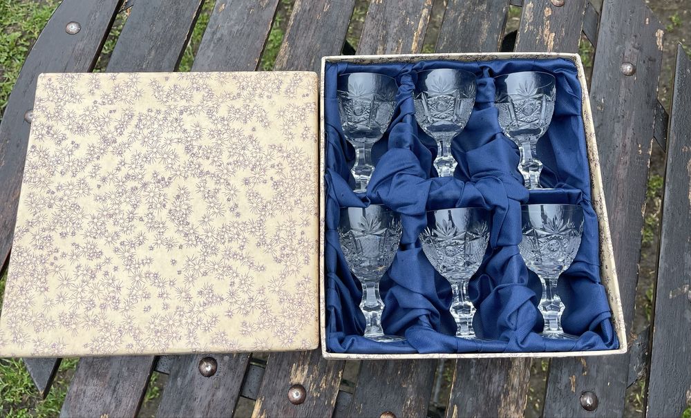 Set pahare din cristal