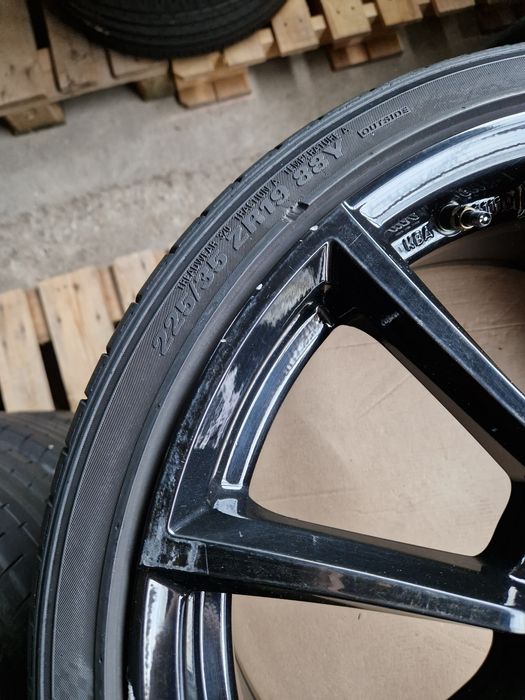 Roti/Jante 5x112 Vw Golf Seat Leon anvelope vara 225 35 19