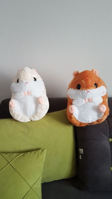 Продается мягкая игрушка хомяк с пледом