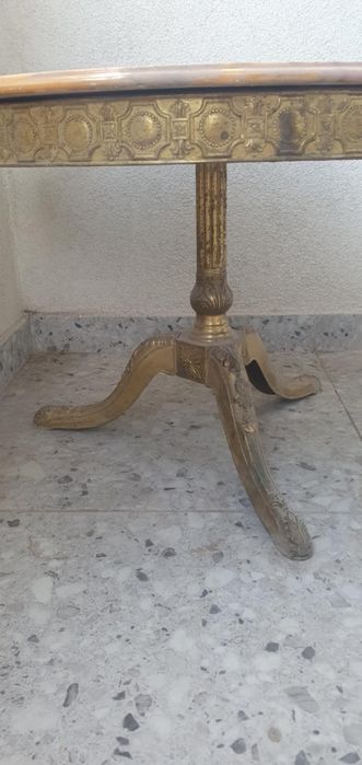 Малка маса/ холна маса бронзова