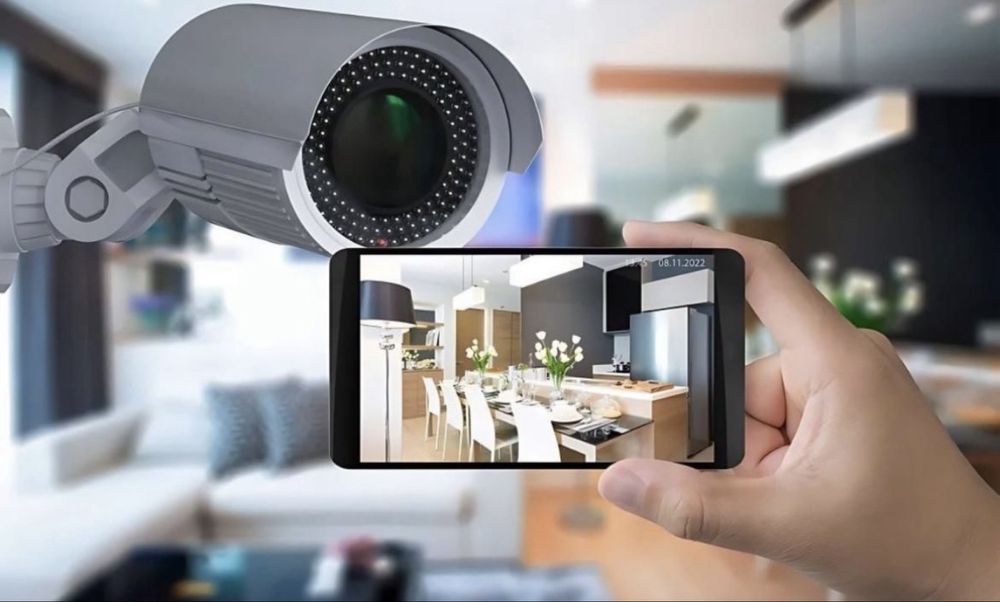 Установка камер видеонаблюдения