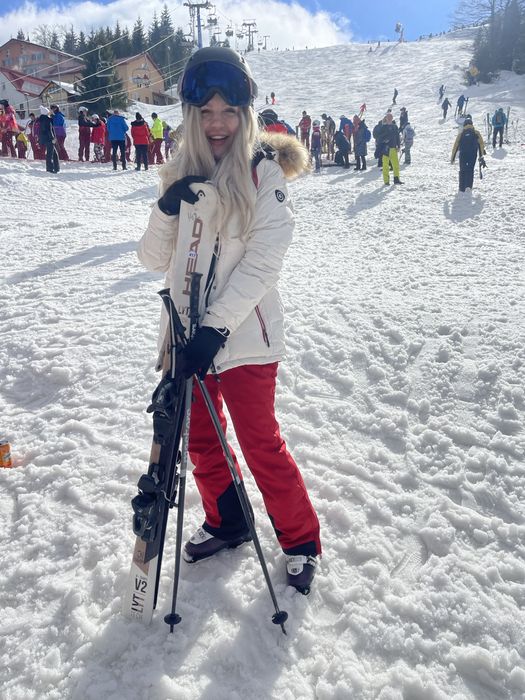 Vand costum de ski Kiltech Level 10 – marimea M rosu si alb