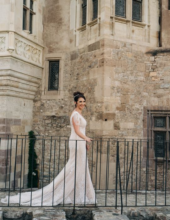 Rochie mireasă din dantelă