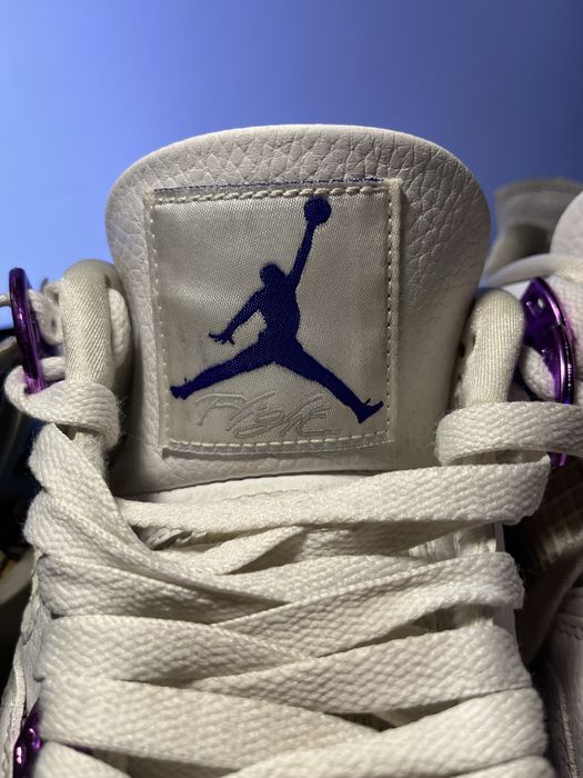 Jordan 4  metallic purple