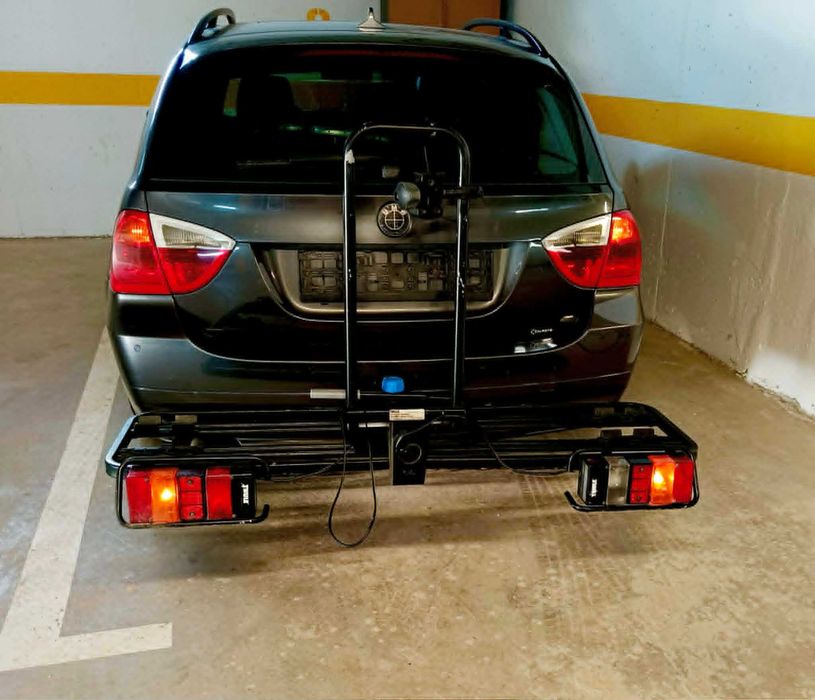 Suport biciclete pe carlig auto