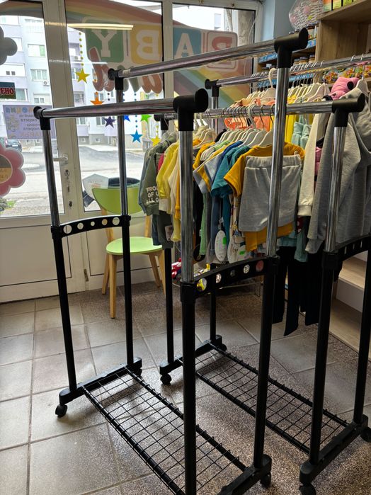 Стойка за дрехи( регулируема)