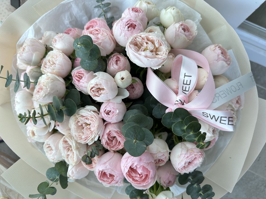 Шикарный огромный букет