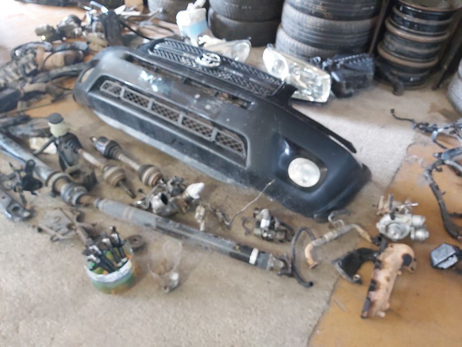 Предна броня, турбо, дюзи и други части Тойота Рав 4 2.0 дизел 116 к.с