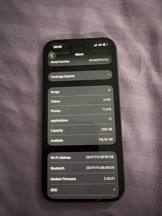 IPhone 16 256 GB Tell ca nou