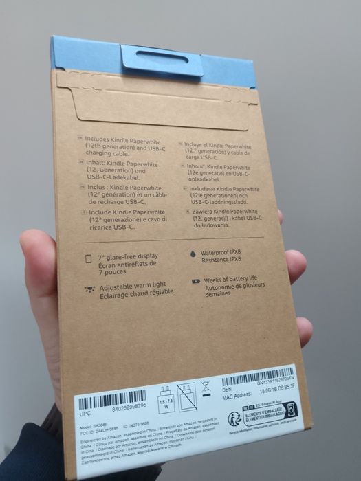 Kindle PaperWhite 12 gen Nou Sigilat