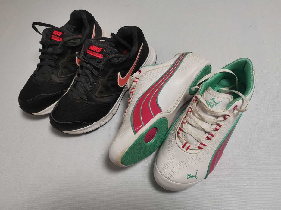 Nike, Puma оригинални дамски маратонки