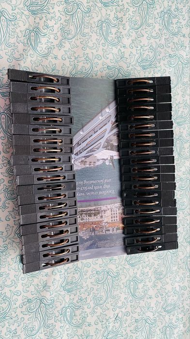 Прищепки 100 шт пластик