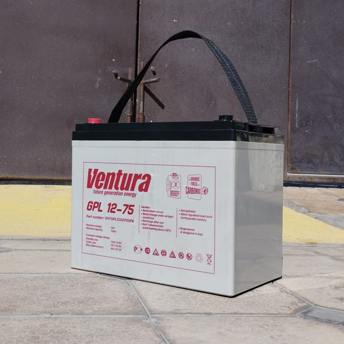 Гелевый аккумулятор Ventura GPL 12-75