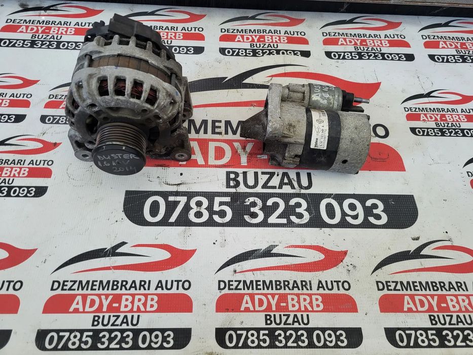 Alternator / Electromotor Dacia Duster ,Nissan Qashqai, Nissan Juke /Note 1.6 benzina manual