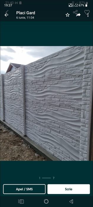 Garduri beton Dâmbovița București Ilfov Giurgiu Prahova Argeș Călărași