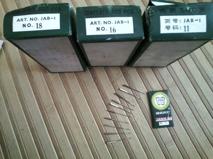 Игли за шевни машини