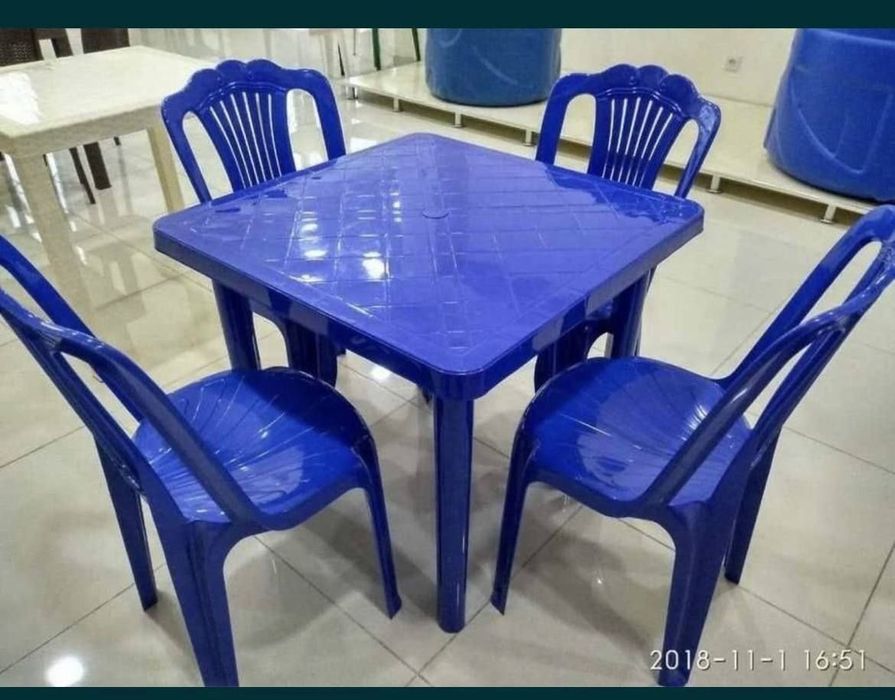 пластмассовый стол стул plastmassa