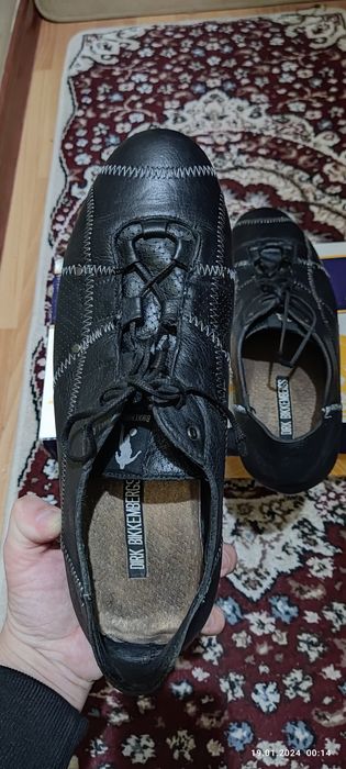 DRK Bikkembergs. Барцовка чиста кожа