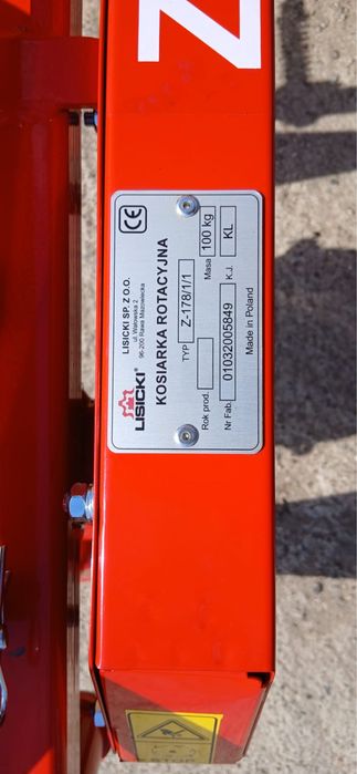 Cositoare  tractor mic  1,05 Lisicki  Nou