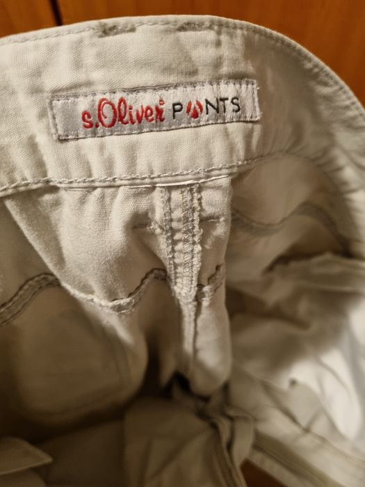 Pantaloni S'Oliver cu fermoar detasabil