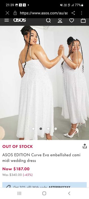 Rochie ASOS Bridal 44