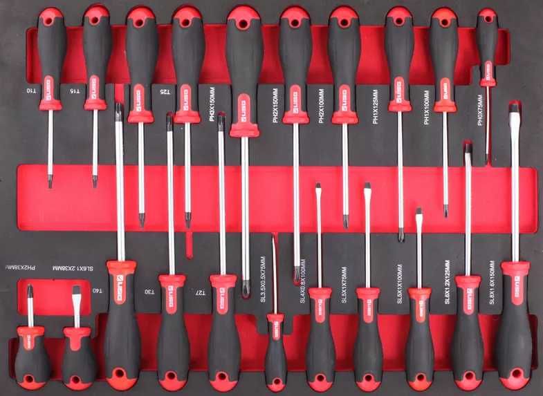 FIXMAN professional instrumentlar to‘plami (7 ta lotokli garaj shkafi)