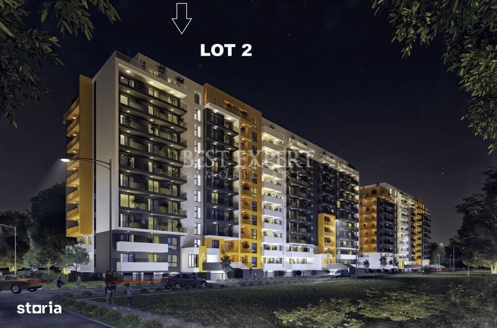2 Camere Ideal Investitie -Incalzire in pardoseala/Credit Ipotecar 20%